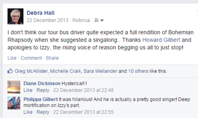 Bohemian Rhapsody FB post